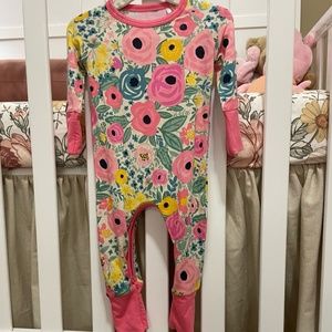 NWOT Little Sleepies Crescent Zippy Newborn